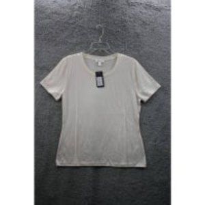 MessBebe Women Short Sleeve Top T Shirt Crew Neck Cotton Tee Casual Summer Shirt